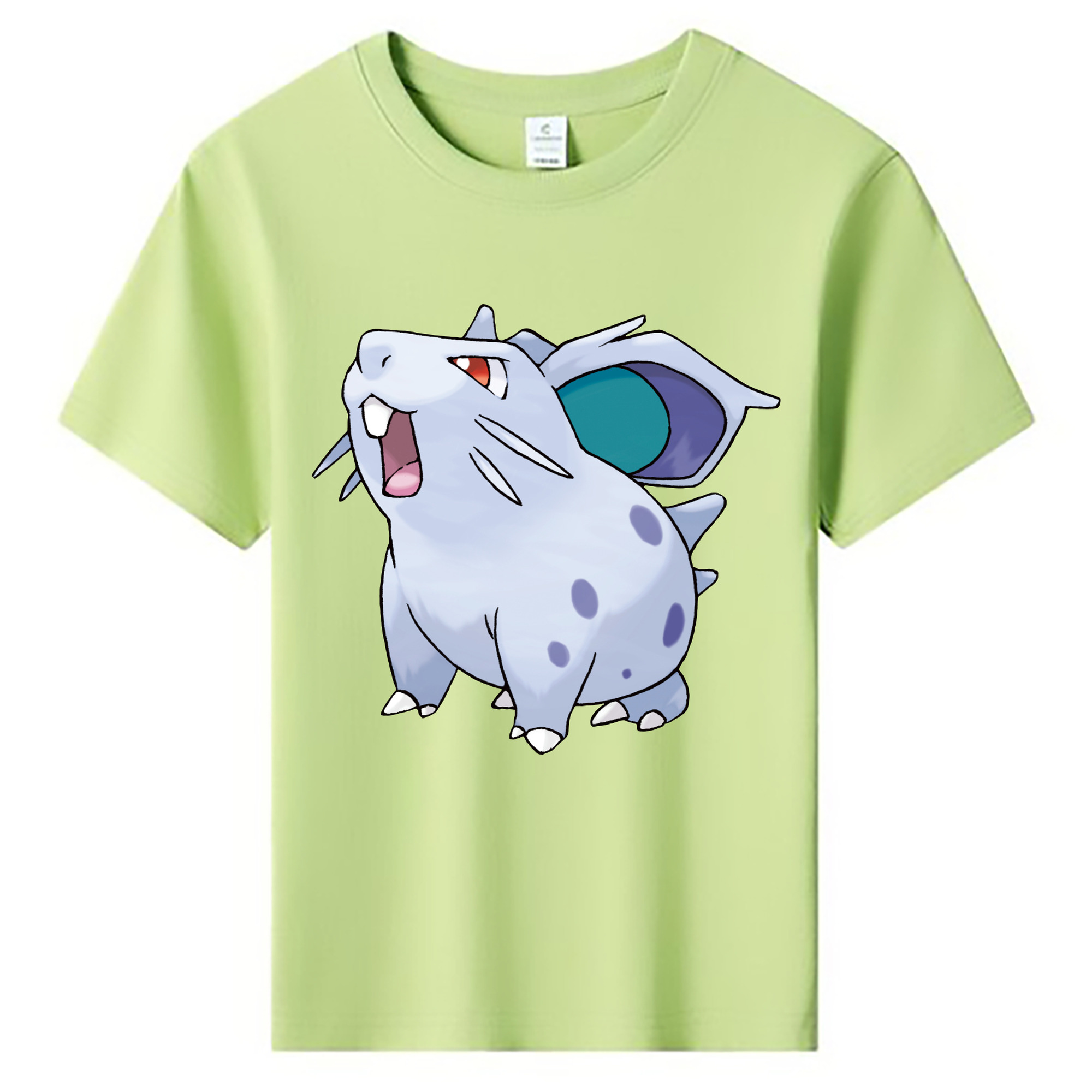 （画像用） ポケットモンスター Pokémon 綿100％キッズTシャツ（フロントプリント）